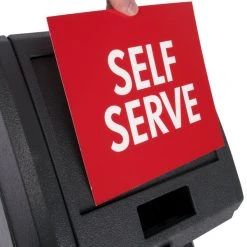 Commercial Zone 750724099 Vue-T-Ful Isle Charcoal Gray Windshield Washing Service Center -Carlisle Shop 1012710