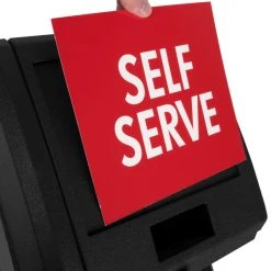 Commercial Zone 750701 Vue-T-Ful Isle Black Windshield Washing Service Center 13 Commercial Zone 750701 Vue-T-Ful Isle Black Windshield Washing Service Center -Carlisle Shop 1012720