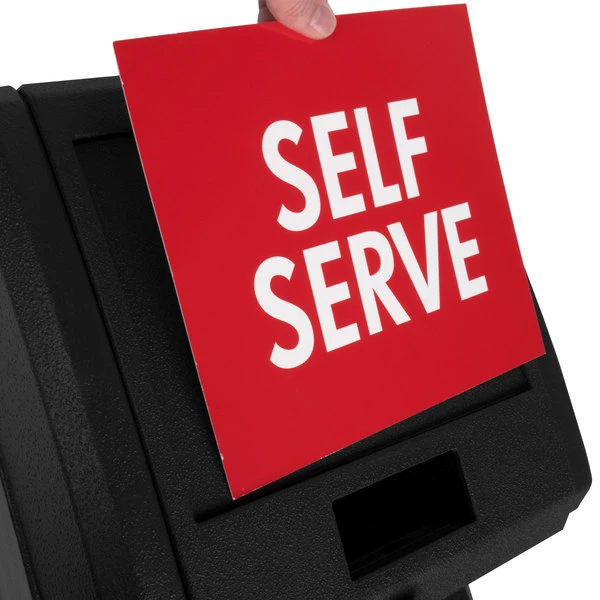 Commercial Zone 750701 Vue-T-Ful Isle Black Windshield Washing Service Center 8 Commercial Zone 750701 Vue-T-Ful Isle Black Windshield Washing Service Center - Image 6