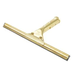 Unger® Unger GS300 GoldenClip 12" Window Squeegee With Brass Handle -Carlisle Shop 1033769