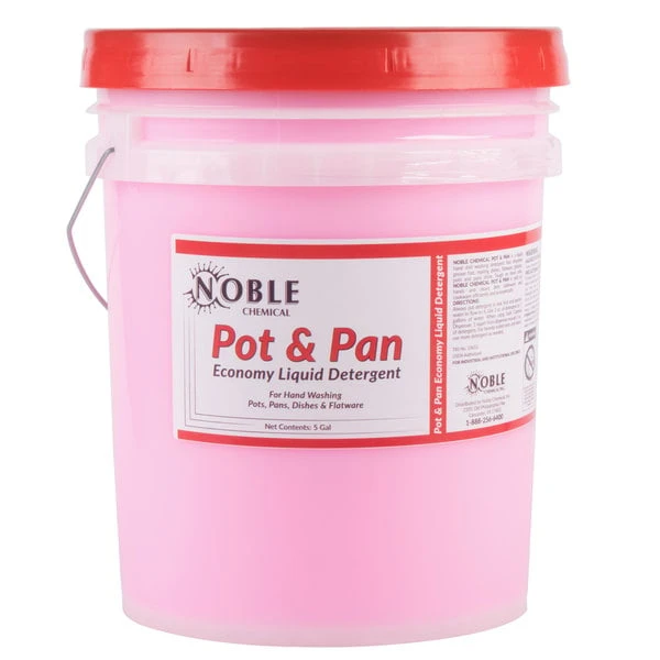 Noble Chemical 5 Gallon / 640 Oz. Economy Pot & Pan Soap 4 Noble Chemical 5 Gallon / 640 Oz. Economy Pot & Pan Soap - Image 2