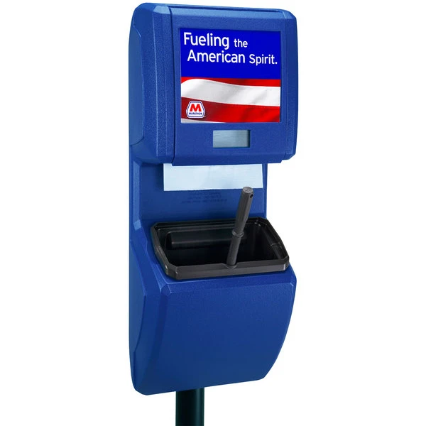 Commercial Zone 750704 Islander Series Vue-T-Ful Blue (Marathon Panel) Windshield Washing Service Center With Squeegee 4 Commercial Zone 750704 Islander Series Vue-T-Ful Blue (Marathon Panel) Windshield Washing Service Center With Squeegee - Image 2