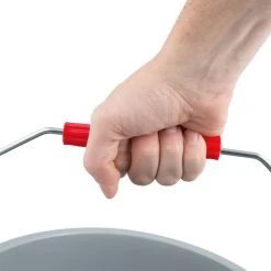 Rubbermaid FG261400GRAY BRUTE 14 Qt. Gray Round Bucket 12 Rubbermaid FG261400GRAY BRUTE 14 Qt. Gray Round Bucket -Carlisle Shop 1684287