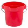 Rubbermaid FG296300RED BRUTE 10 Qt. Red Round Bucket -Carlisle Shop 1684355