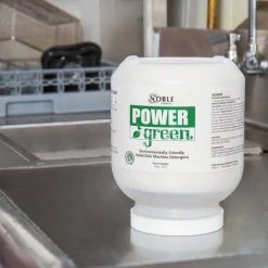 Noble Chemical 8 Lb. / 128 Oz. Power Green Environmentally Friendly Solid Dish Machine Detergent - 4/Case