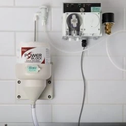 Noble Chemical 8 Lb. / 128 Oz. Power Block Solid Dish Machine Detergent - 4/Case -Carlisle Shop 1732876