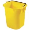 Rubbermaid 1857374 5 Qt. Yellow Heavy Duty Pail -Carlisle Shop 1919834