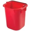 Rubbermaid 1857375 5 Qt. Red Heavy Duty Pail -Carlisle Shop 1919835
