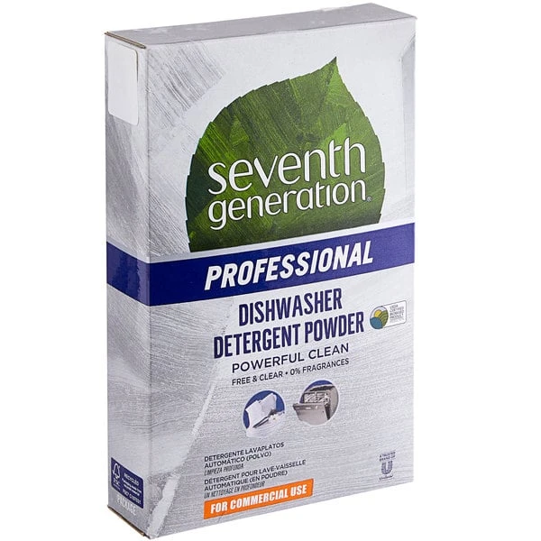 Seventh Generation 44736 Professional Free & Clear 75 Oz. Dishwasher Detergent Powder 3 Seventh Generation 44736 Professional Free & Clear 75 Oz. Dishwasher Detergent Powder