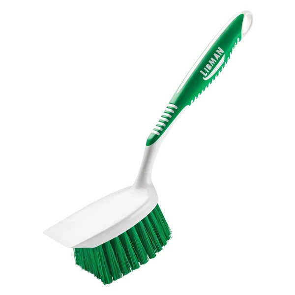 The Libman Company Libman 54 White Short Handle Utility Brush - 6/Pack 3 The Libman Company Libman 54 White Short Handle Utility Brush - 6/Pack