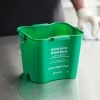 San Jamar KPP97GN 3 Qt. Green Cleaning Kleen-Pail Pro