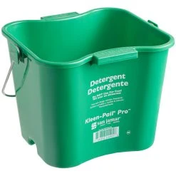 San Jamar KPP256GN 8 Qt. Green Cleaning Kleen-Pail Pro Bucket 7 San Jamar KPP256GN 8 Qt. Green Cleaning Kleen-Pail Pro Bucket -Carlisle Shop 2136027