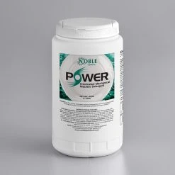 Noble Chemical 4 Lb. / 64 Oz. Power Machine Dishwasher Lb. / Laundry Detergent