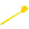Carlisle 4051EC04 Sparta 20" Yellow Floating Utility / Pot Scrub Brush -Carlisle Shop 2162908