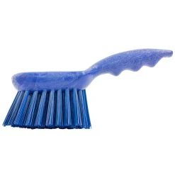 Carlisle 40541EC14 Sparta Spectrum 8" Blue General Clean Up / Pot Scrub Brush -Carlisle Shop 2173940