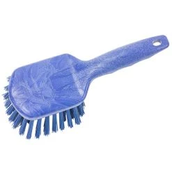 Carlisle 40541EC14 Sparta Spectrum 8" Blue General Clean Up / Pot Scrub Brush -Carlisle Shop 2173941