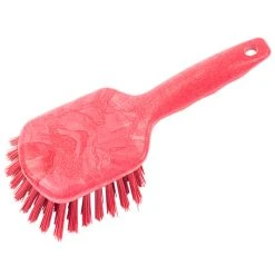 Carlisle 40541EC05 Sparta Spectrum 8" Red General Clean Up / Pot Scrub Brush 7 Carlisle 40541EC05 Sparta Spectrum 8" Red General Clean Up / Pot Scrub Brush -Carlisle Shop 2173945