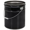 Vestil Manufacturing Co Vestil PAIL-STL-RI-UN 5 Gallon Black Steel Pail -Carlisle Shop 2205729