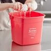 Noble Products King-Pail 10 Qt. Red Sanitizing Pail