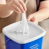 Noble Products King-Pail White Lid For 6 Qt. Pails 2 Noble Products King-Pail White Lid For 6 Qt. Pails -Carlisle Shop 2219995
