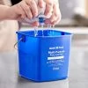 Noble Products King-Pail 3 Qt. Blue Cleaning Pail 1 Noble Products King-Pail 3 Qt. Blue Cleaning Pail -Carlisle Shop 2220360