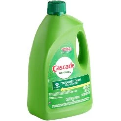 Cascade 28193 Original Lemon Scent Automatic Dishwasher Detergent Gel 120 Oz. - 4/Case