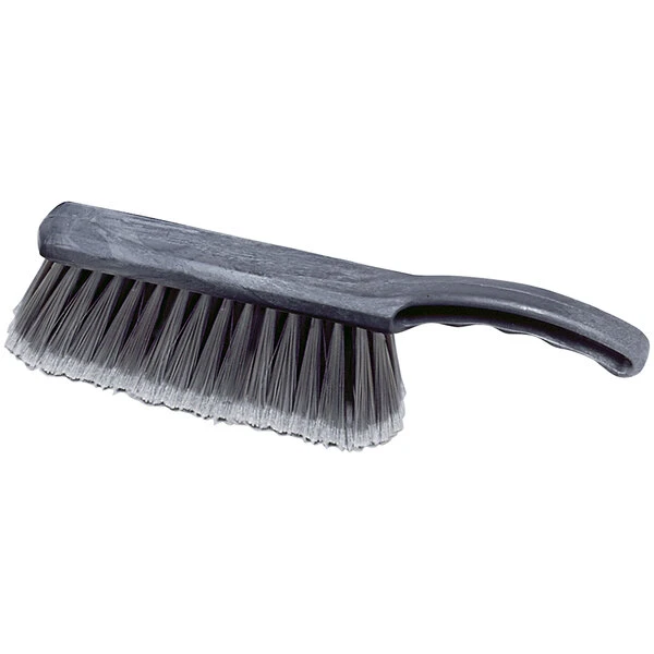 Rubbermaid FG634200SILV 8" Silver Polypropylene Counter Brush 3 Rubbermaid FG634200SILV 8" Silver Polypropylene Counter Brush