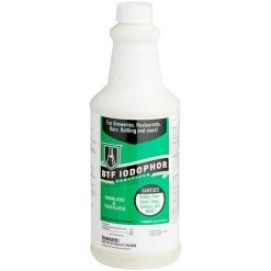 National Chemicals Inc. 11002 BTF Iodophor Brewery Equipment Sanitizer 32 Oz. - 12/Case