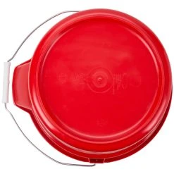 Continental 8114RD Huskee 14 Qt. Red Round Utility Bucket -Carlisle Shop 554239