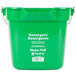San Jamar KP320GN 10 Qt. Green Cleaning Kleen-Pail -Carlisle Shop 554355