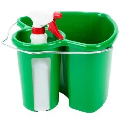 San Jamar KP500 Kleen-Pail Cleaning Caddy With Pail And Spray Bottle -Carlisle Shop 554522