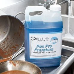 Noble Chemical PRM Pan Pro Premium 2.5 Gallon / 320 Oz. Pot & Pan Soap - 2/Case -Carlisle Shop 831191
