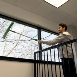 Unger® Unger EZ120 OptiLoc 2-Section Telescopic Pole With ErgoTec Locking Cone - 4' -Carlisle Shop 847413