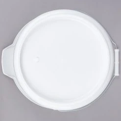 Continental 8114WH Huskee 14 Qt. White Round Utility Bucket -Carlisle Shop 974391