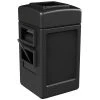 Commercial Zone 755101 28 Gallon Islander Series Black Harbor Square 1 Waste Container With Towel Dispenser, Squeegee, And Windshield Wash Station 2 Commercial Zone 755101 28 Gallon Islander Series Black Harbor Square 1 Waste Container With Towel Dispenser, Squeegee, And Windshield Wash Station -Carlisle Shop 984346