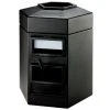 Commercial Zone 755201 35 Gallon Islander Series Black Cayman Hexagonal Waste Container With Paper Towel Dispenser, Squeegee, And Windshield Wash Station 2 Commercial Zone 755201 35 Gallon Islander Series Black Cayman Hexagonal Waste Container With Paper Towel Dispenser, Squeegee, And Windshield Wash Station -Carlisle Shop 984376