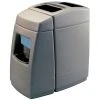 Commercial Zone 75810599 55 Gallon Islander Series Haven 1 Charcoal Gray Rectangular Waste Container With Paper Towel Dispenser, Squeegee, And Windshield Wash Station -Carlisle Shop 984406